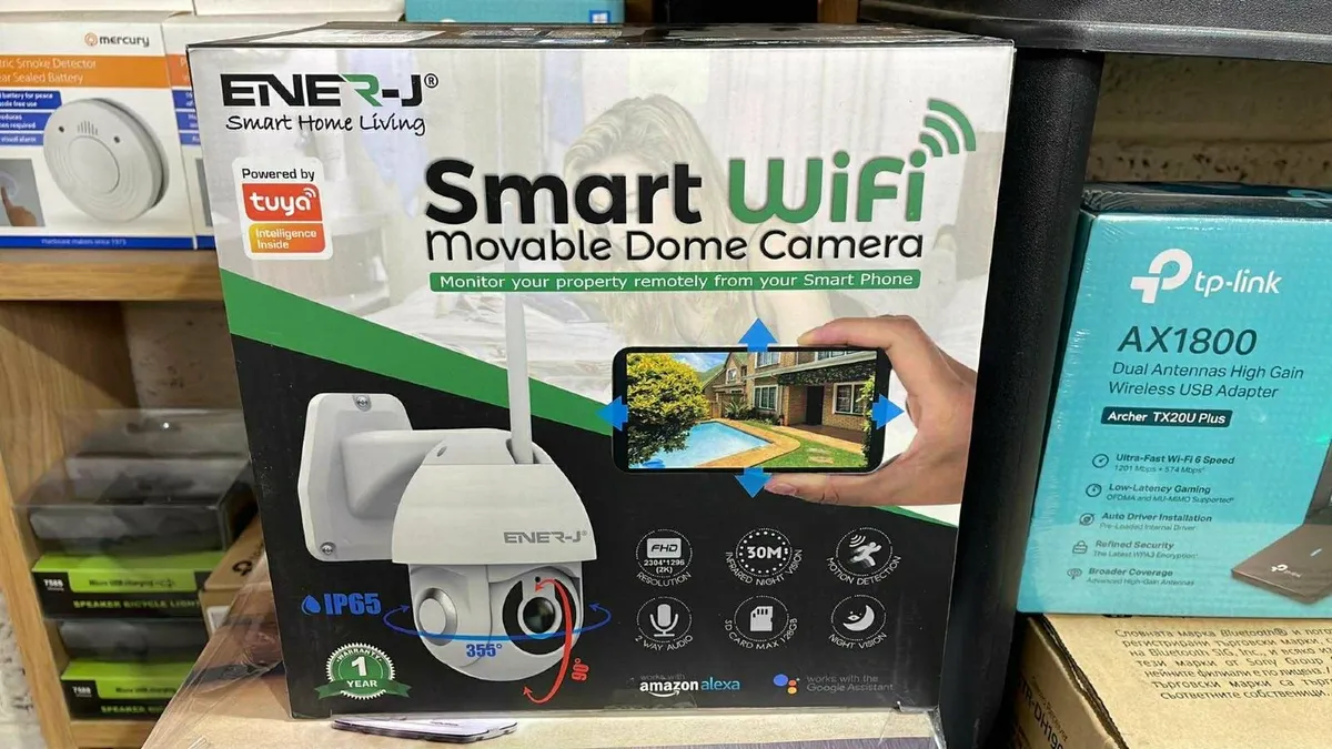 Smart Wi-Fi Camera Outdoor 360 Moveable - Image 1