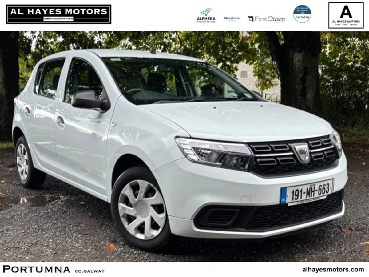 Dacia Sandero 2019 Alternative 1.0pet  nct 1/27 - Image 1