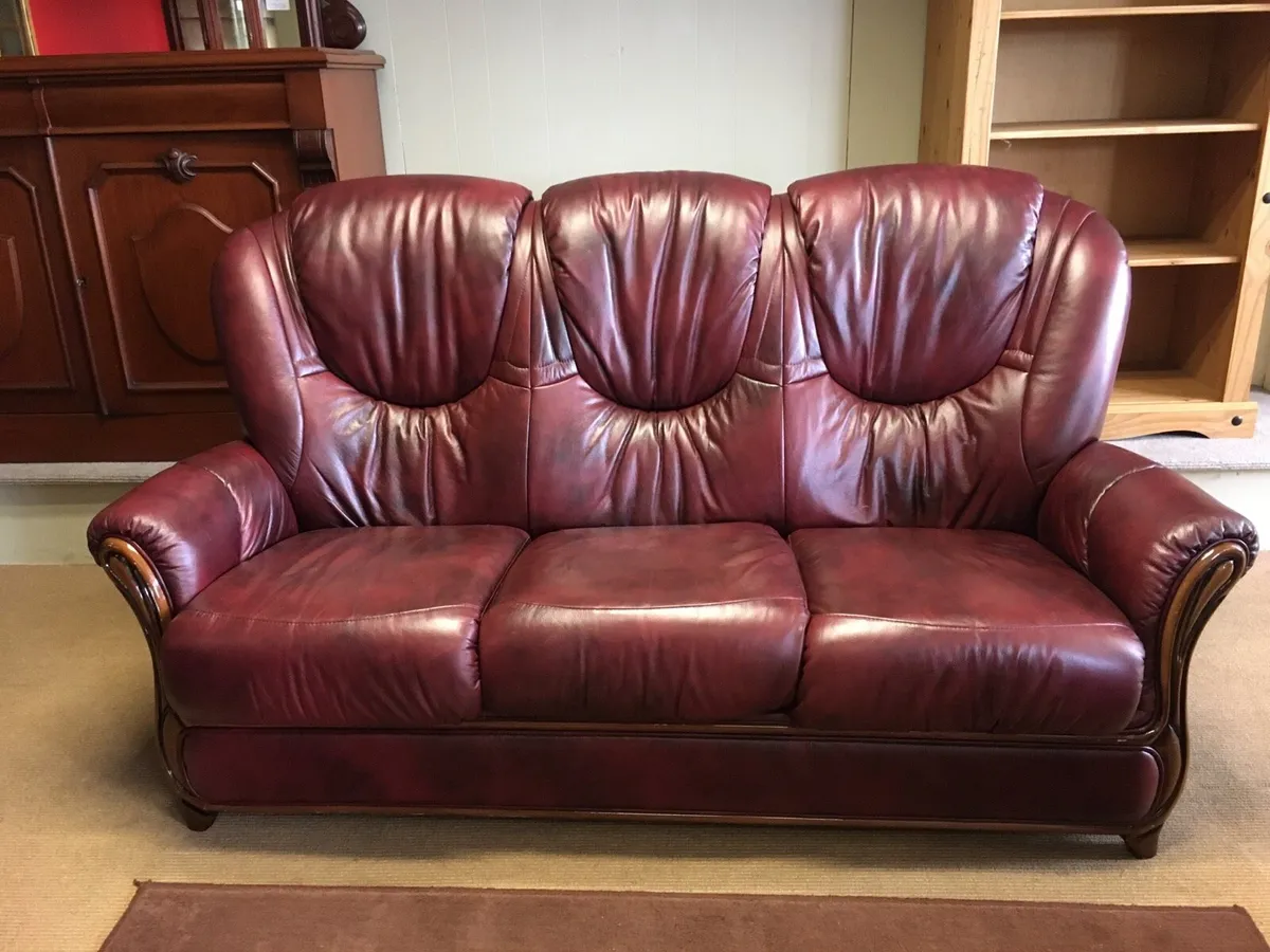 Italian Leather 3+1+1 - Image 3