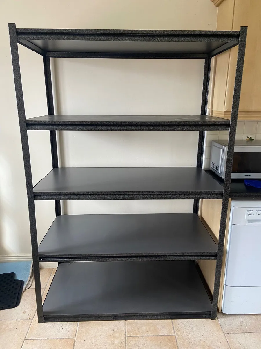 5‑Bay Industrial Shelving Unit - Image 1
