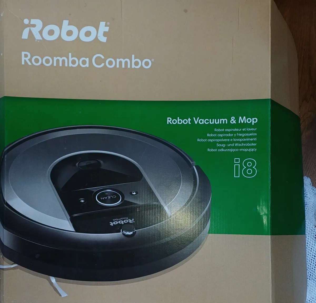 Hoover Roomba Vacuum + Mop combo i8 - Image 1