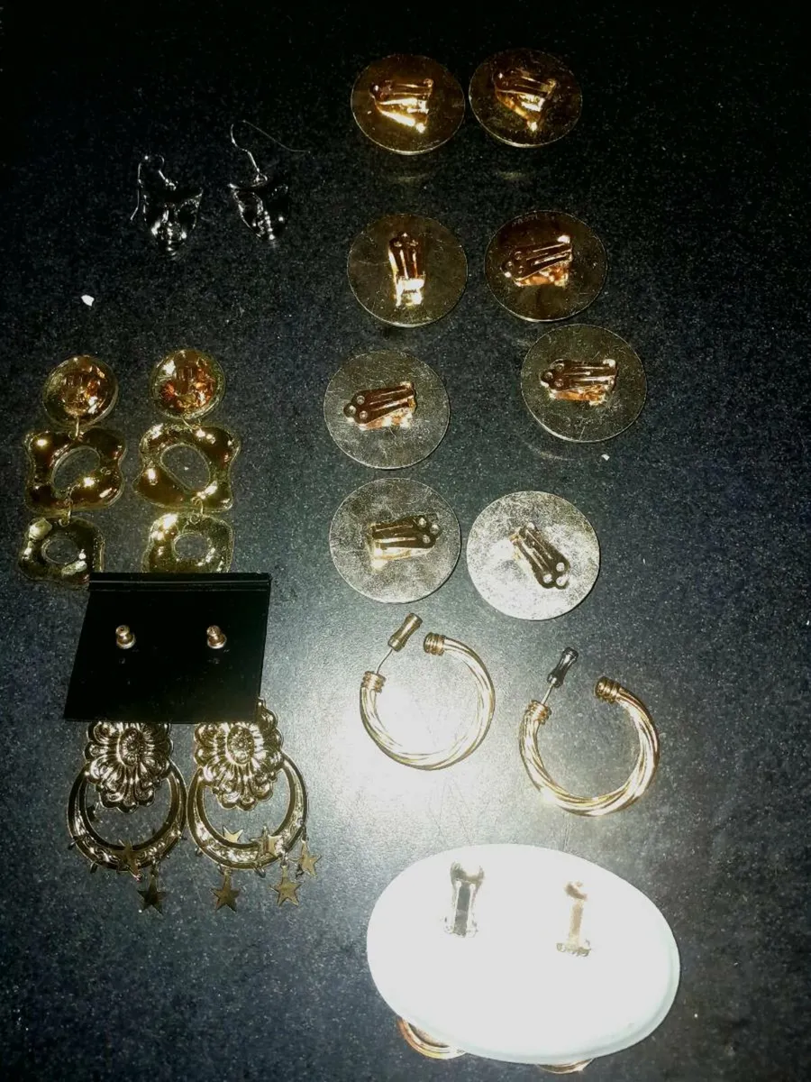 Vintage unique Italian and German earrings new - Image 2