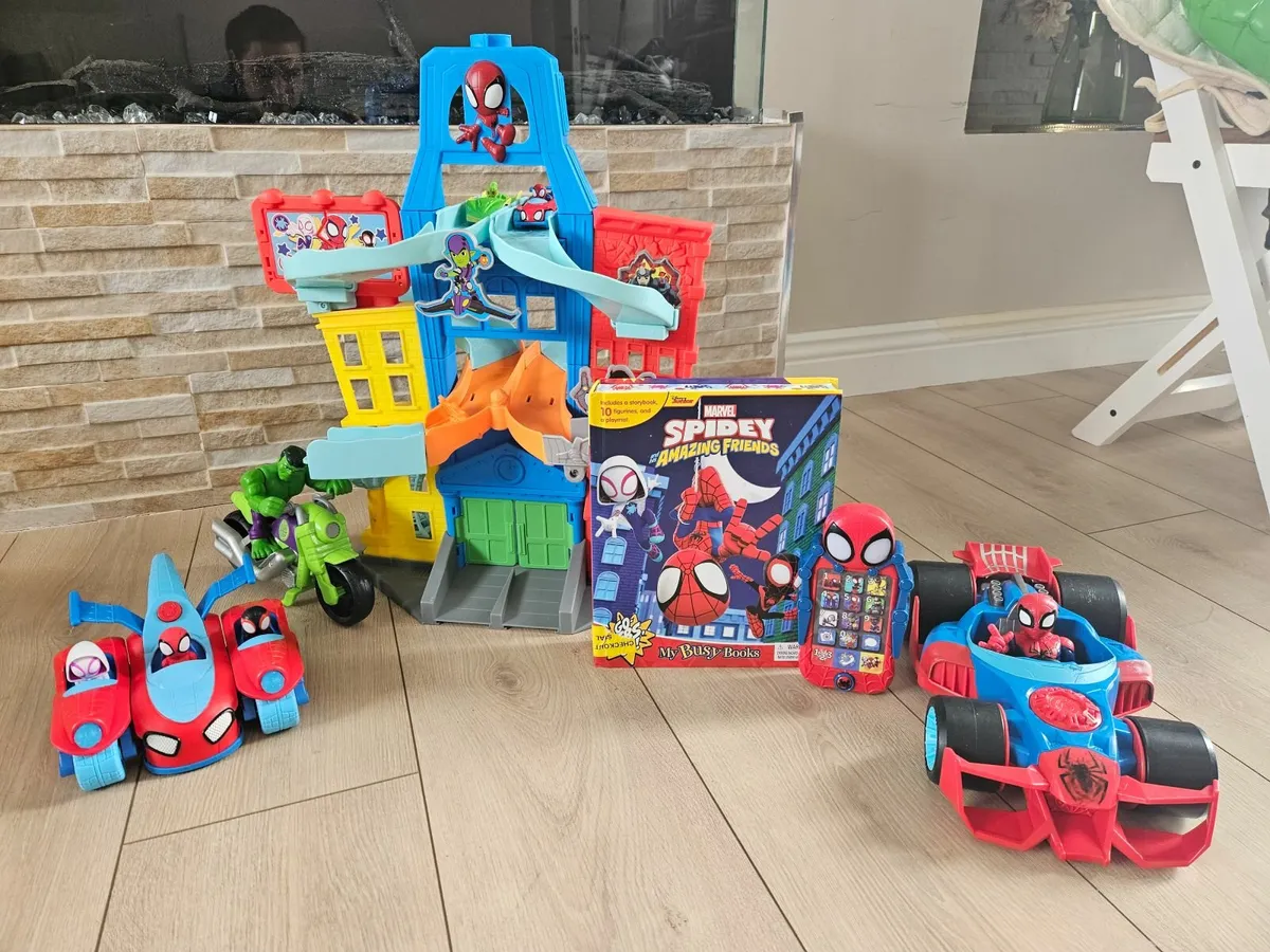 Toddler Spidey toys bundle - Image 1
