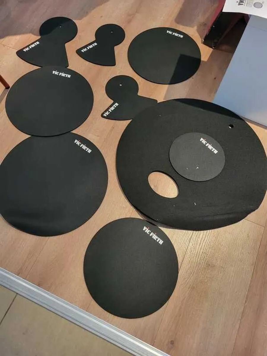 Vic Firth Drum-kit Mute Pads - full set - Image 1