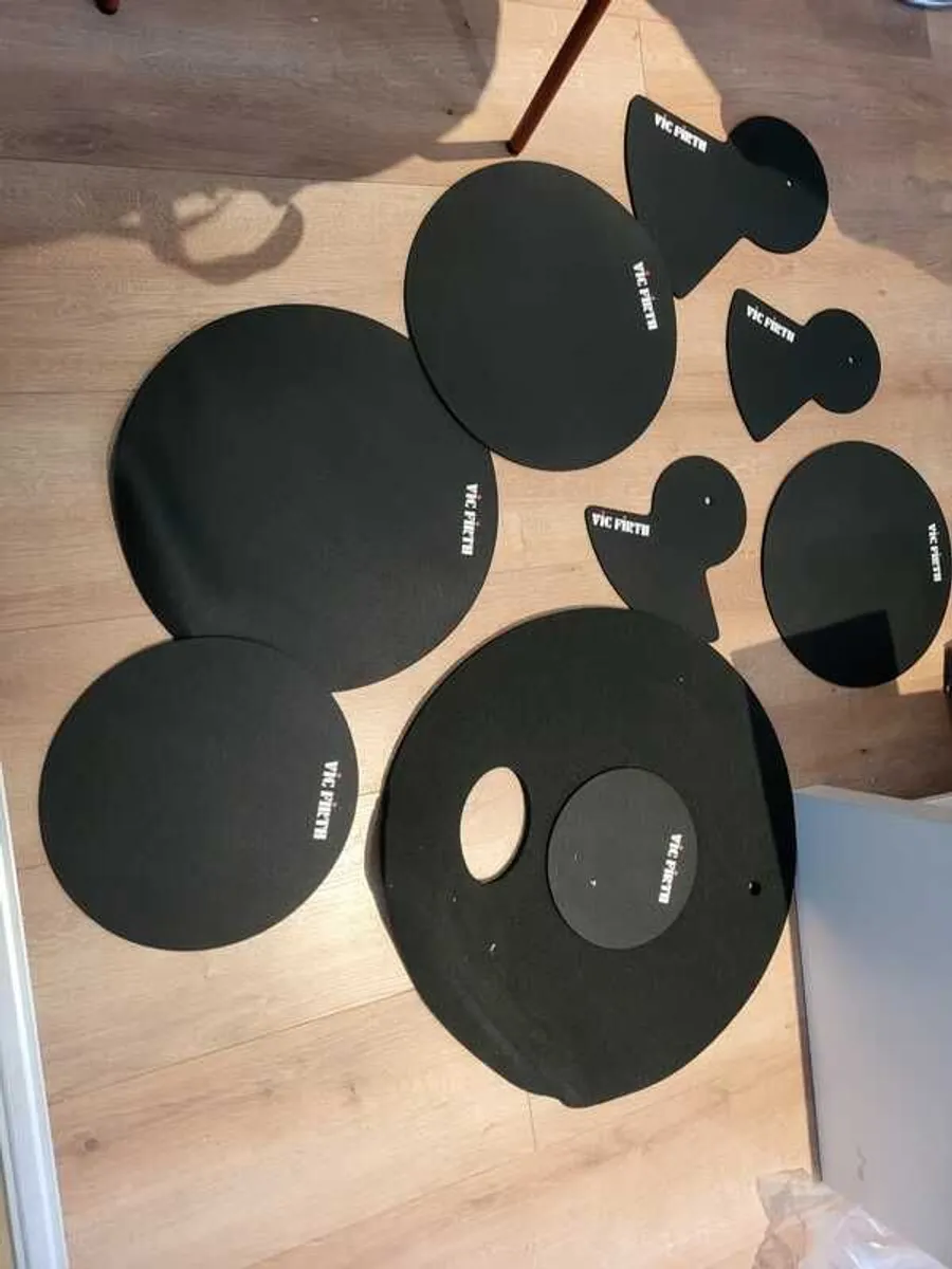 Vic Firth Drum-kit Mute Pads - full set - Image 2