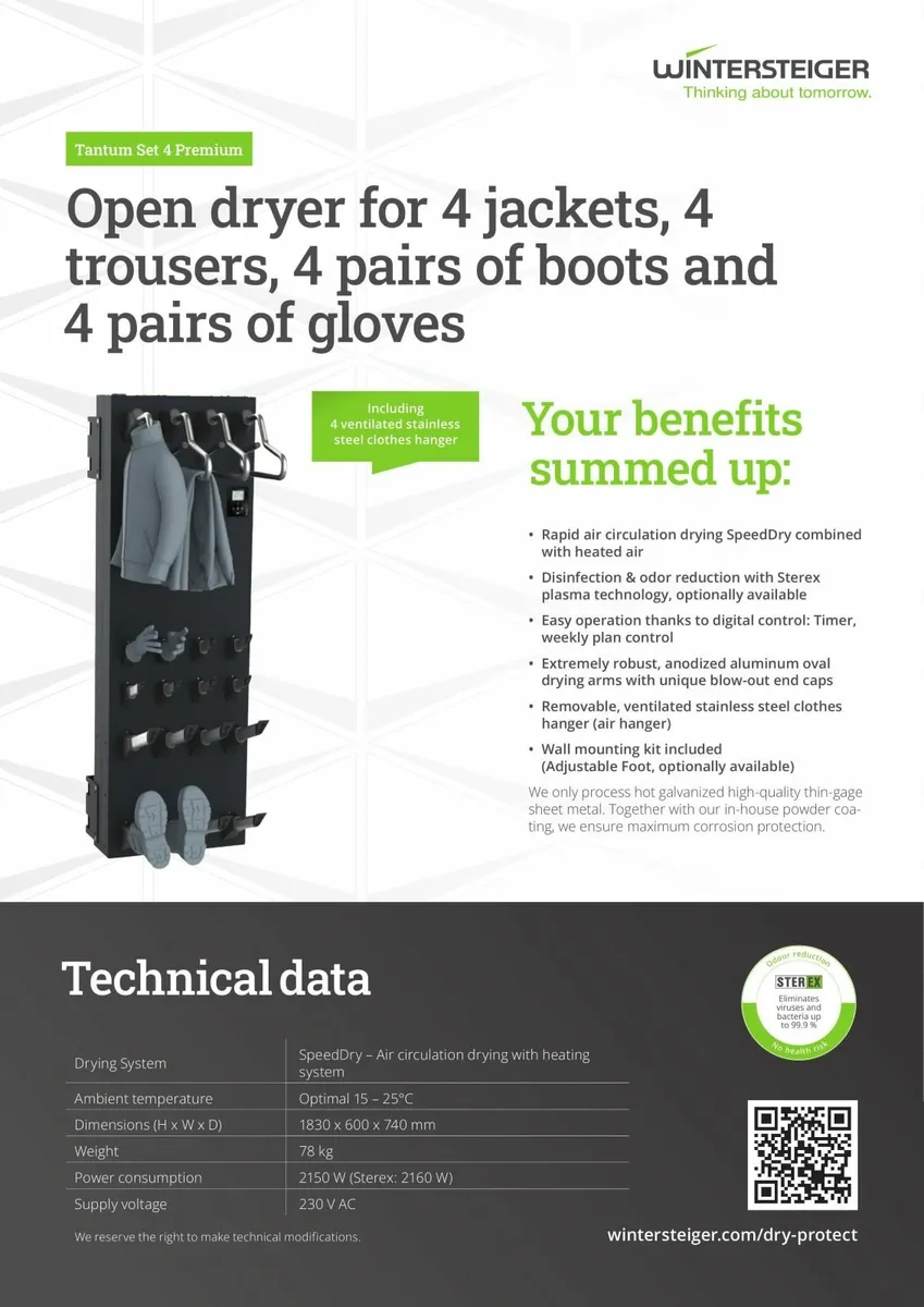 OPEN PANEL DRYING SYSTEM with STEREX - Image 1