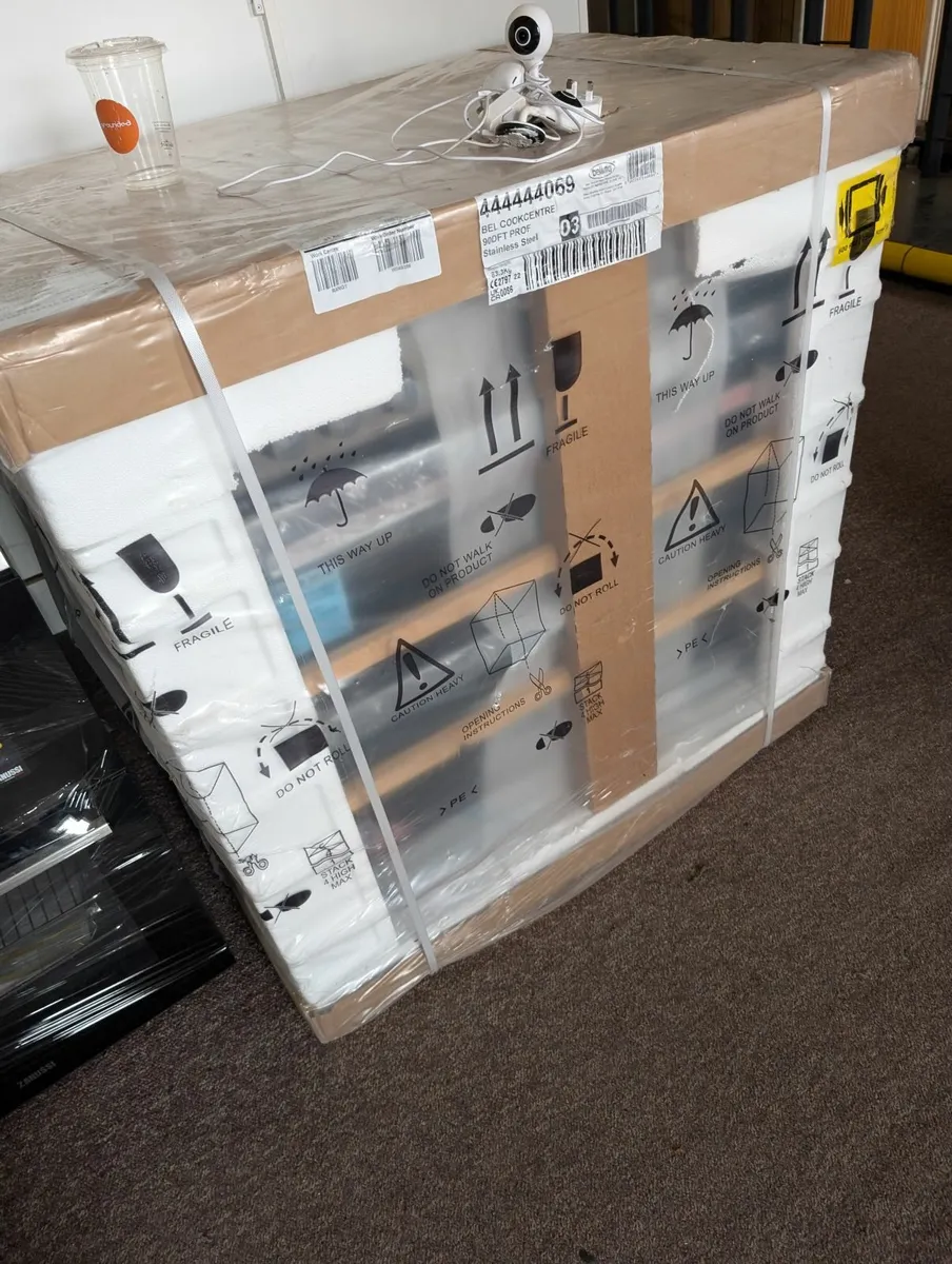 Belling 90cm Dual Fuel Stainless Steel cooker - Image 3