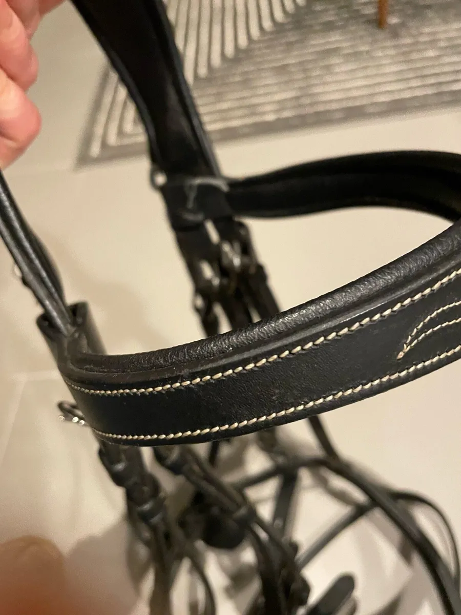 Dyon  black cob bridle - Image 2