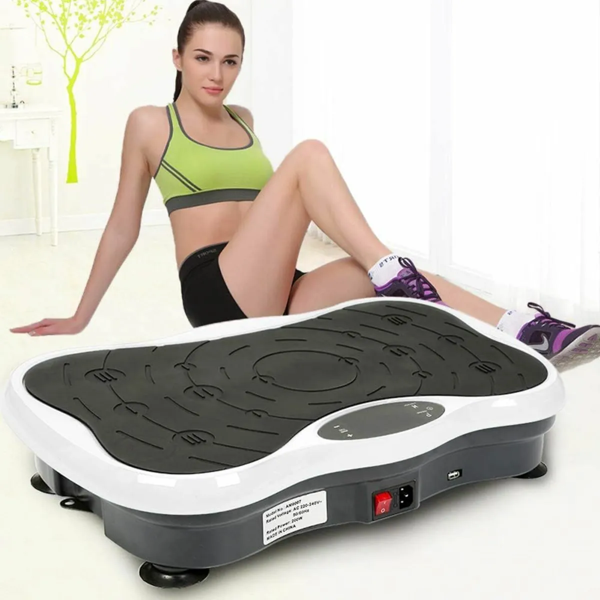 Fitness Plate Vibration Trainer for Office/Living - Image 3