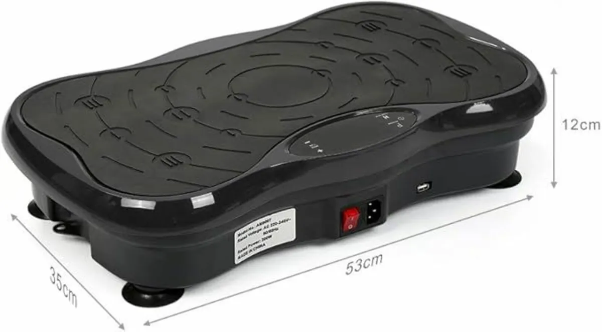 Fitness Plate Vibration Trainer for Office/Living - Image 4