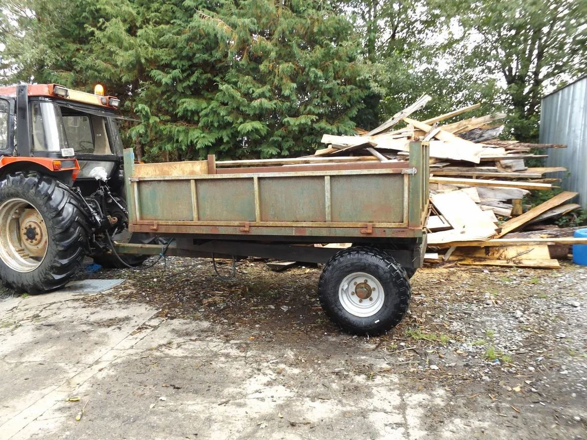 Farm steel tipping trailer10 x 6 - Image 1