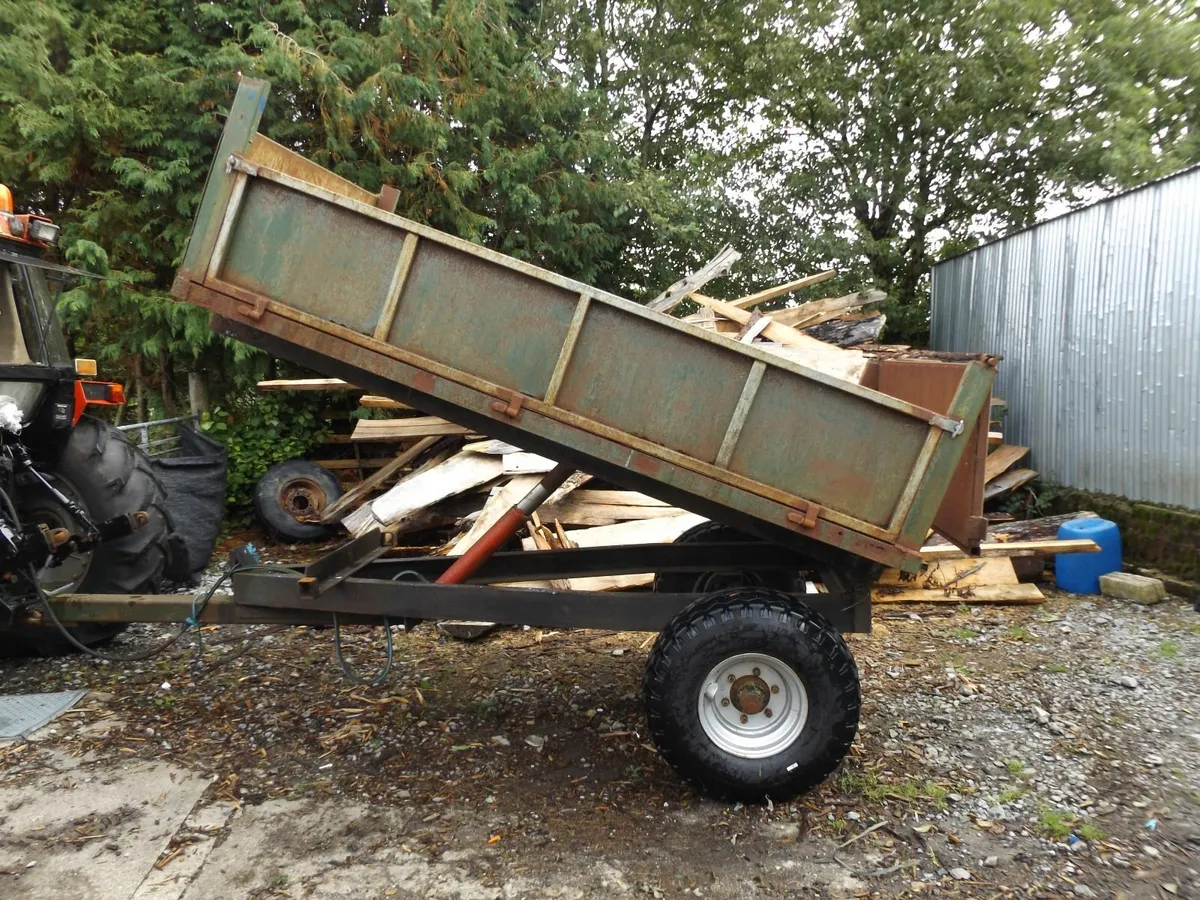 Farm steel tipping trailer10 x 6 - Image 4
