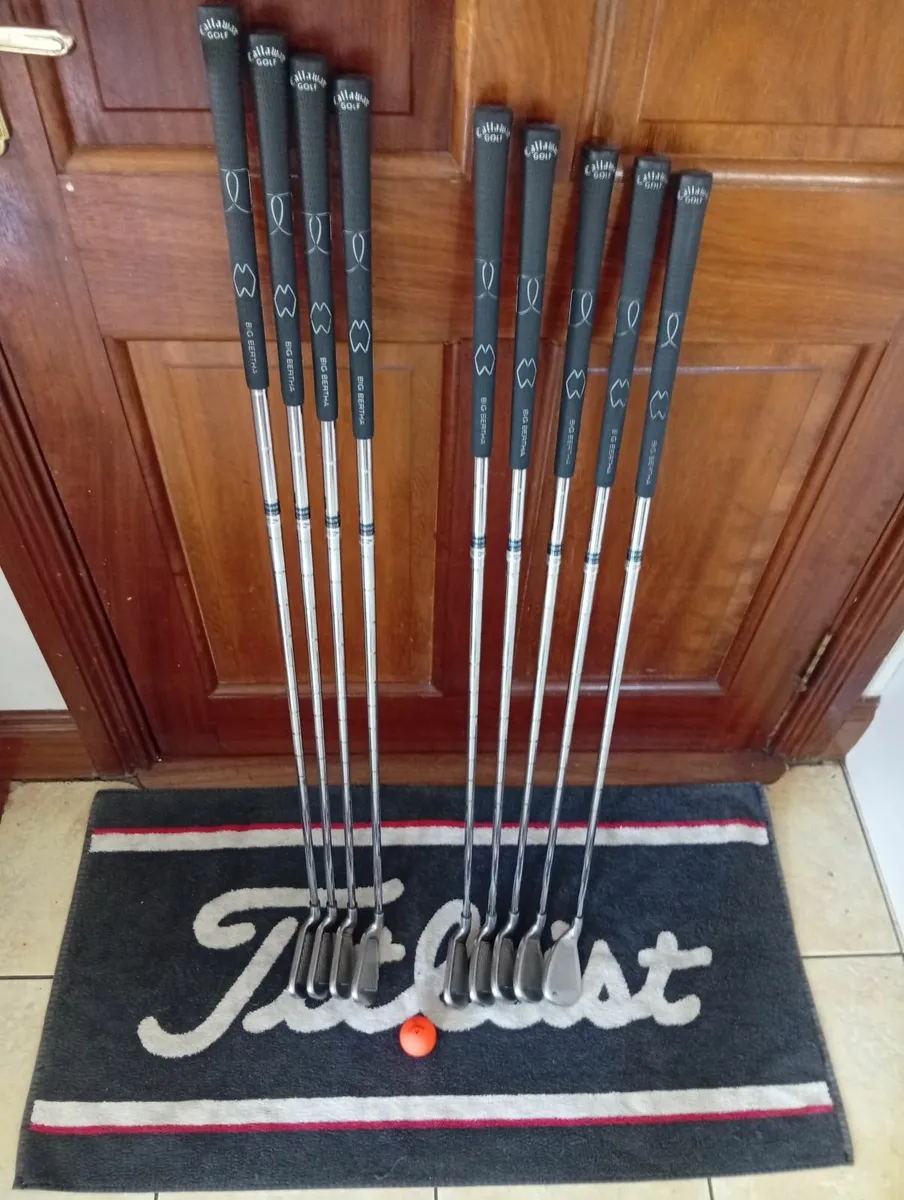 Callaway Steelhead X14 irons 3-SW As New - Image 3