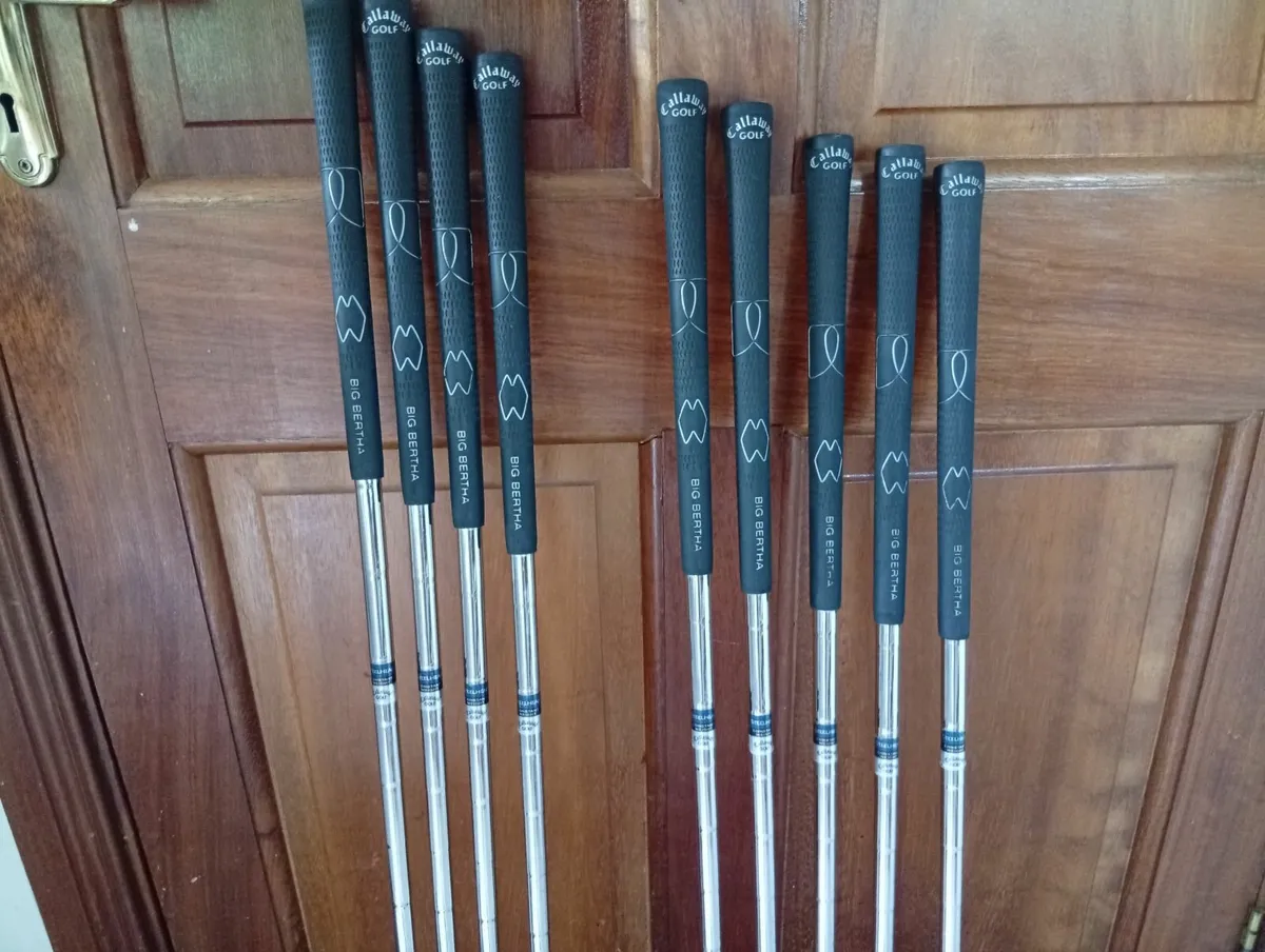 Callaway Steelhead X14 irons 3-SW As New - Image 4