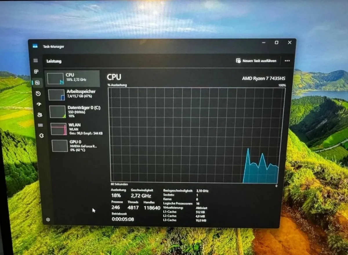 Laptop Lenovo LOQ 7 7435 , 4060 , 16 ram , 1 tb ss - Image 1