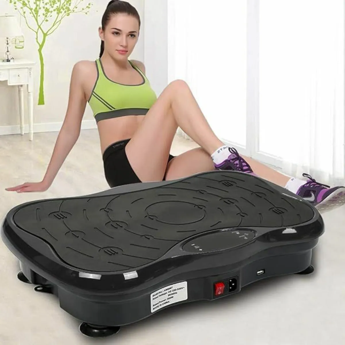 Fitness Plate Vibration Trainer for Office/Living - Image 4