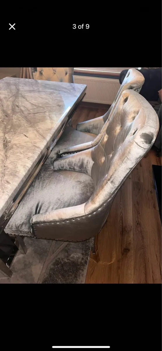 Marble dining table - Image 3