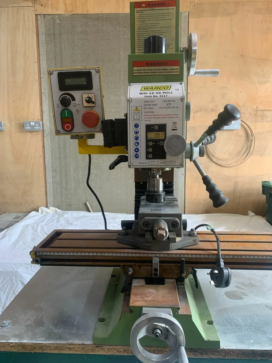 WM16 Milling Machine - Image 1