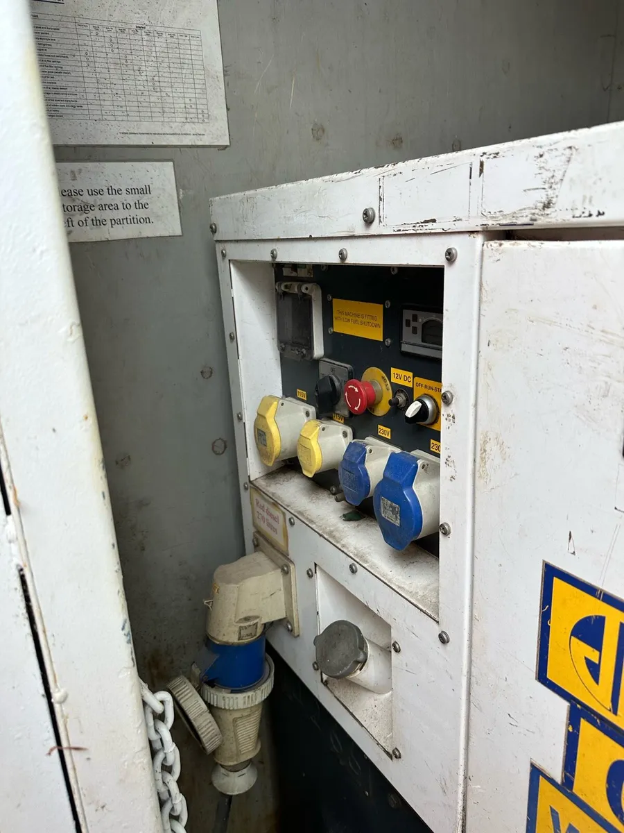 Welfare unit 12.5 KVA Generator - Image 4