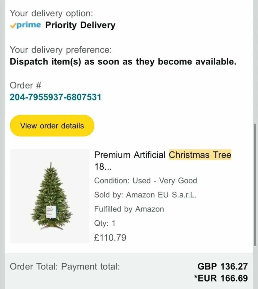 Premium Artificial Christmas Tree - Image 3