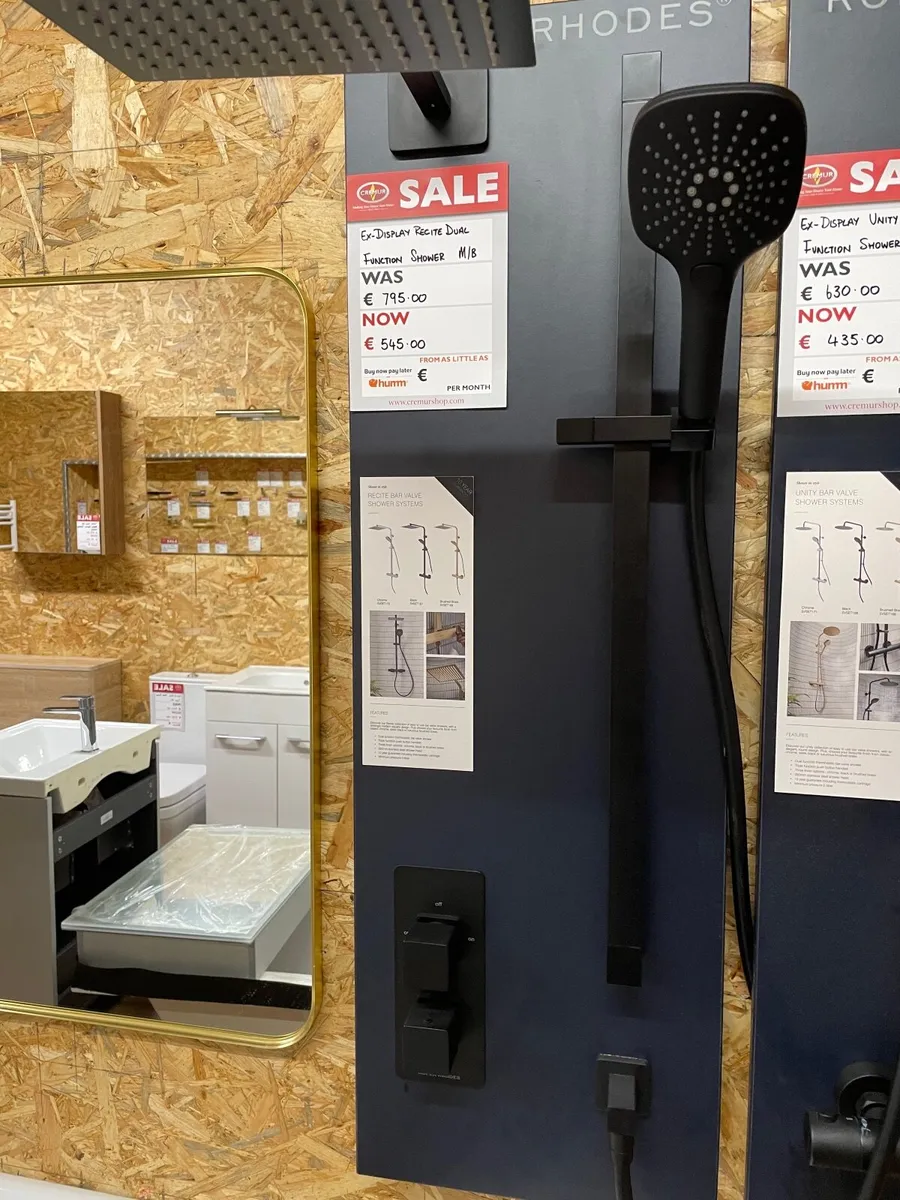 Ex-Display Recite Dual Function Concealed Shower