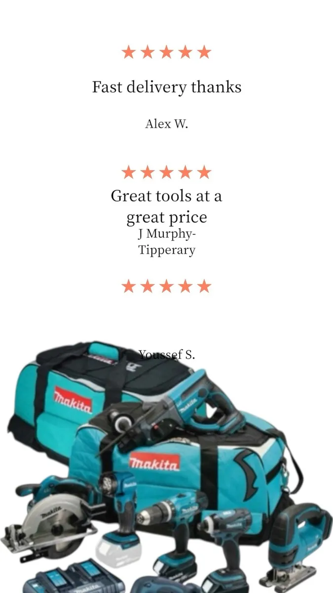 Makita 8 piece - Image 2