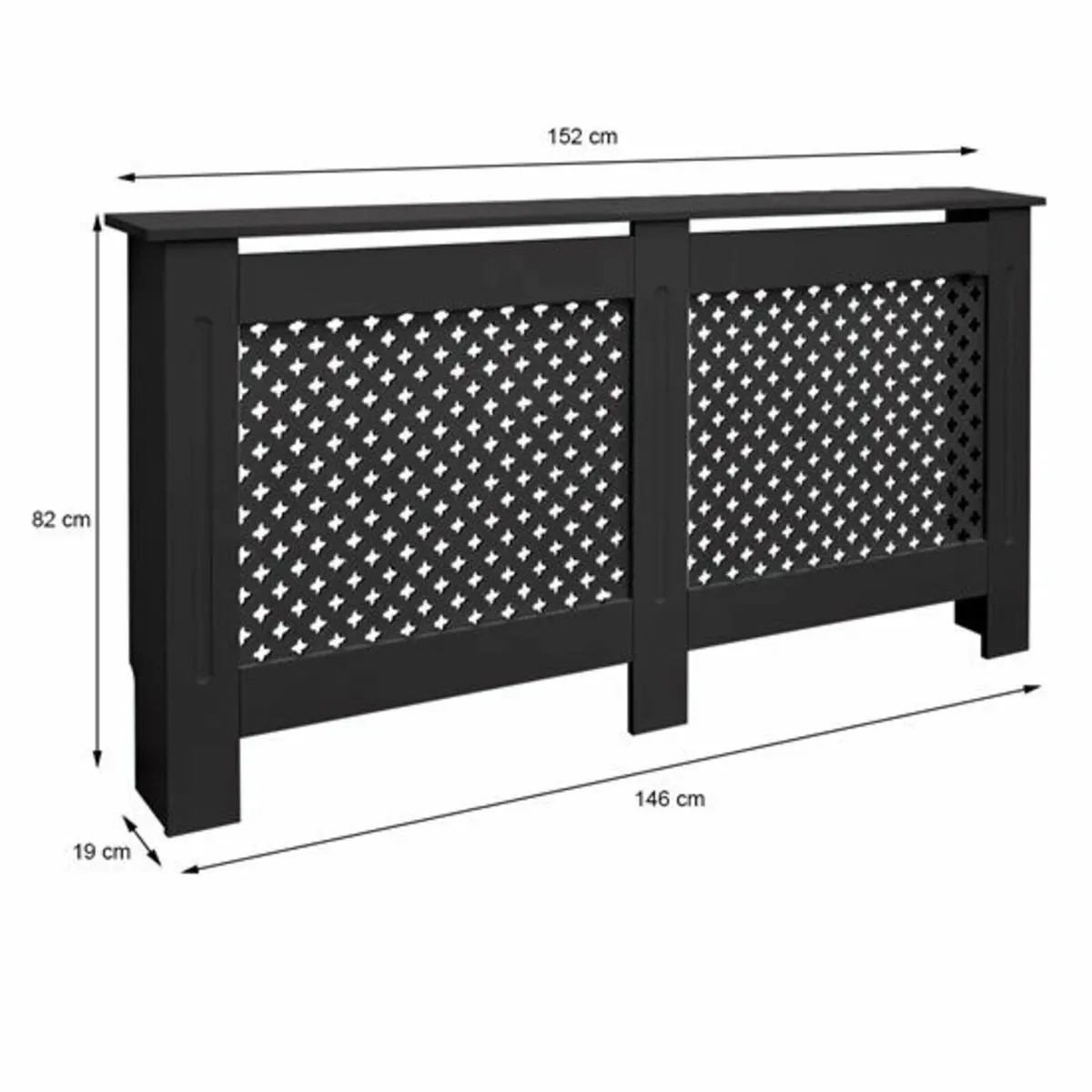 Radiator cover 152x19x82 cm FREE DELIVERY - Image 4