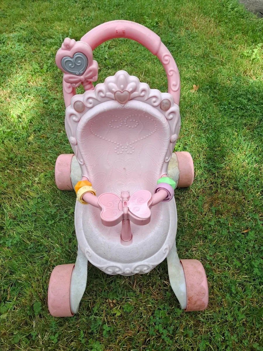 Kids slide and push cart - Image 2
