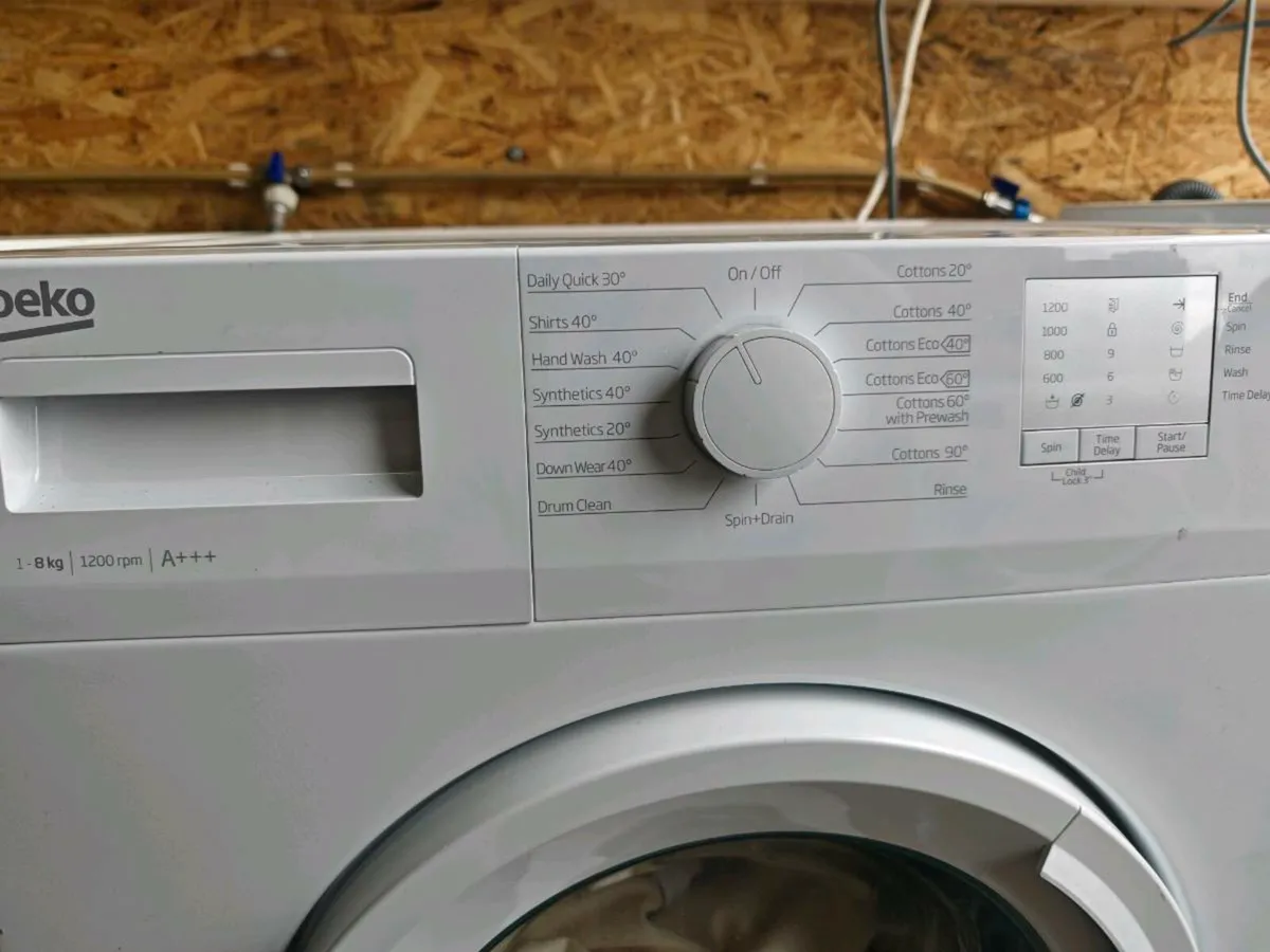 Beko washing machine 8 kg drum - Image 1
