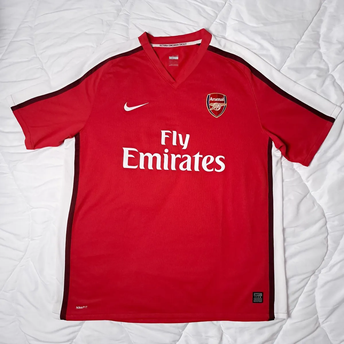Nike Authentic Arsenal 2008 2010 Mens Home XXL - Image 1