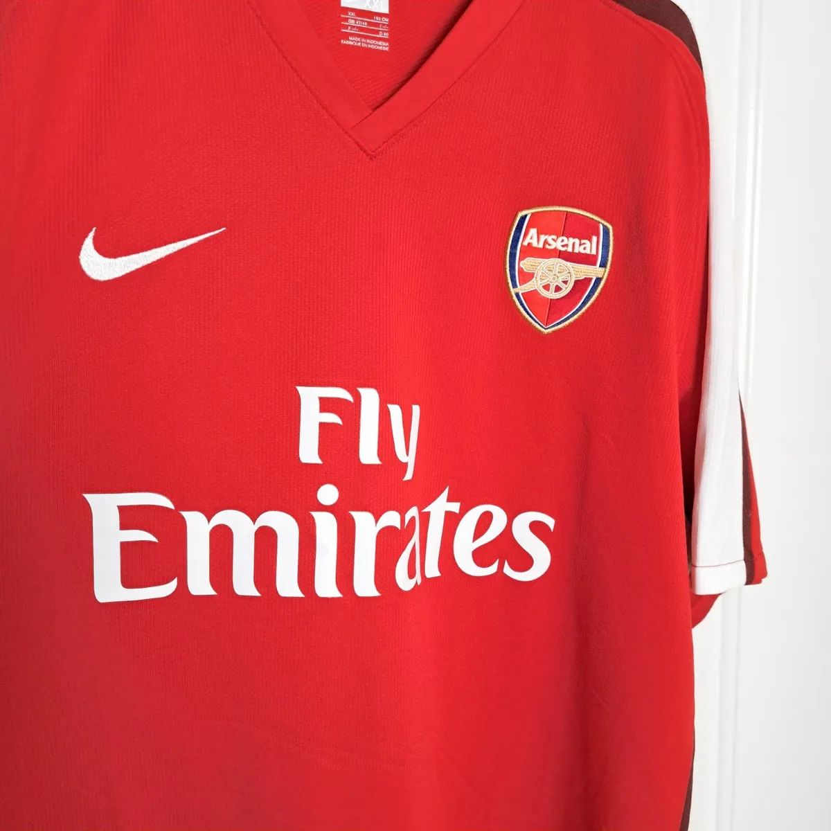 Nike Authentic Arsenal 2008 2010 Mens Home XXL - Image 3