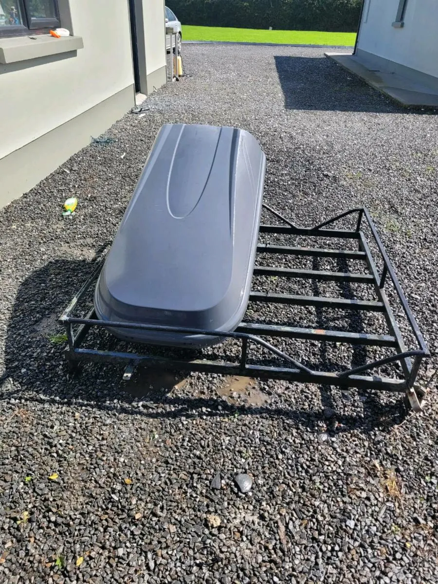 Range rover classic roof racks,dog guard - Image 2