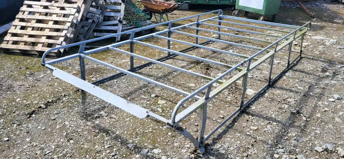 Ford transit roof rack and ladder - Image 1