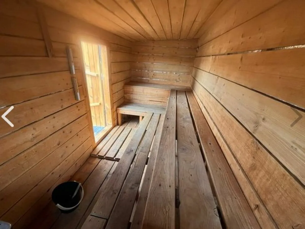 Mobile Rustic Sauna for 12 - Image 2