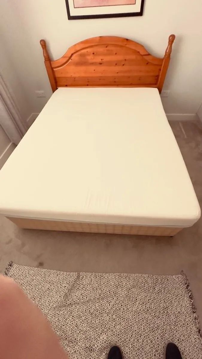 Bed & Base with 4 storage drawers - 6foot - Image 3