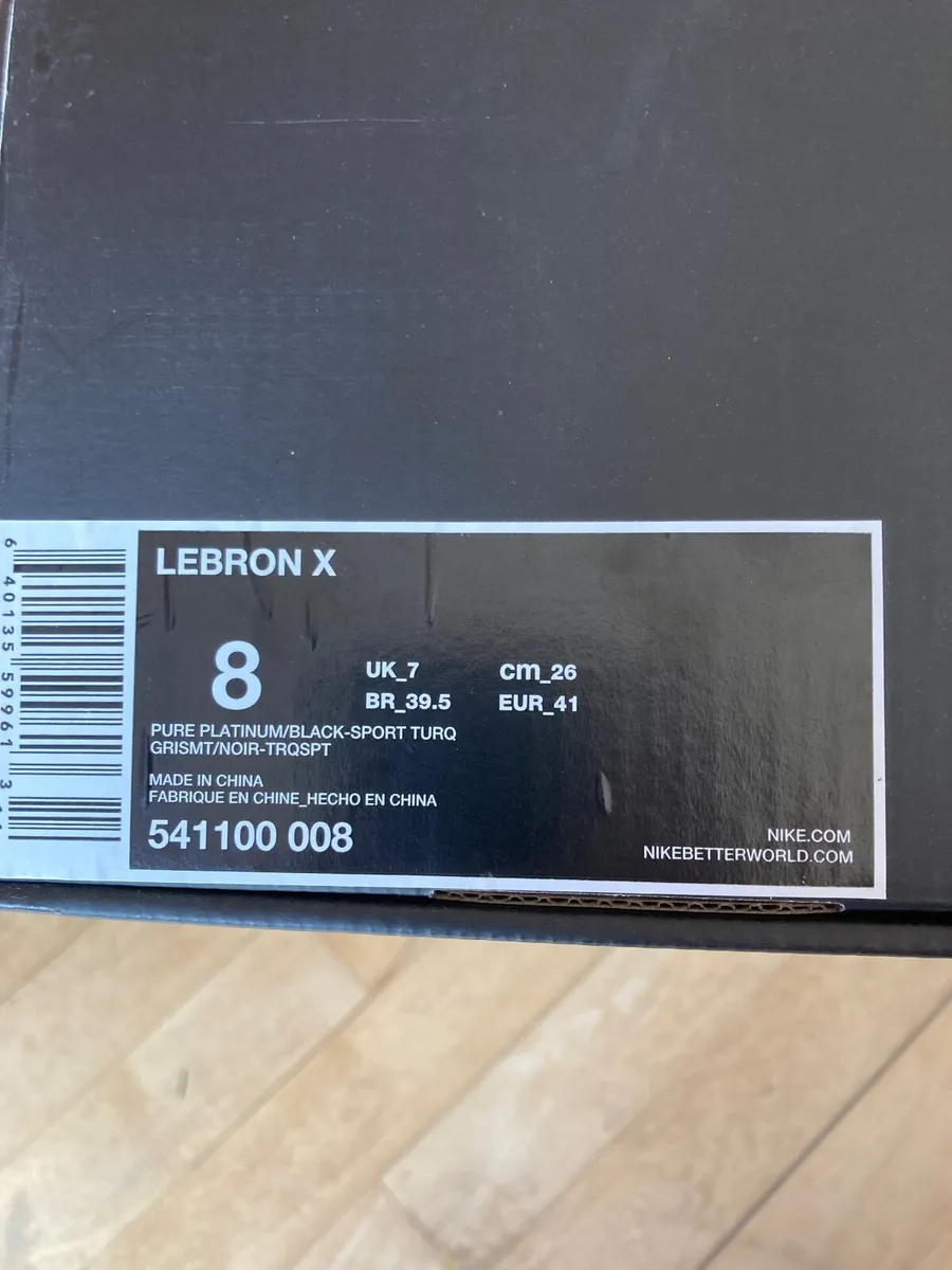 Nike Le Bron 10 Basketball Boots - Image 3