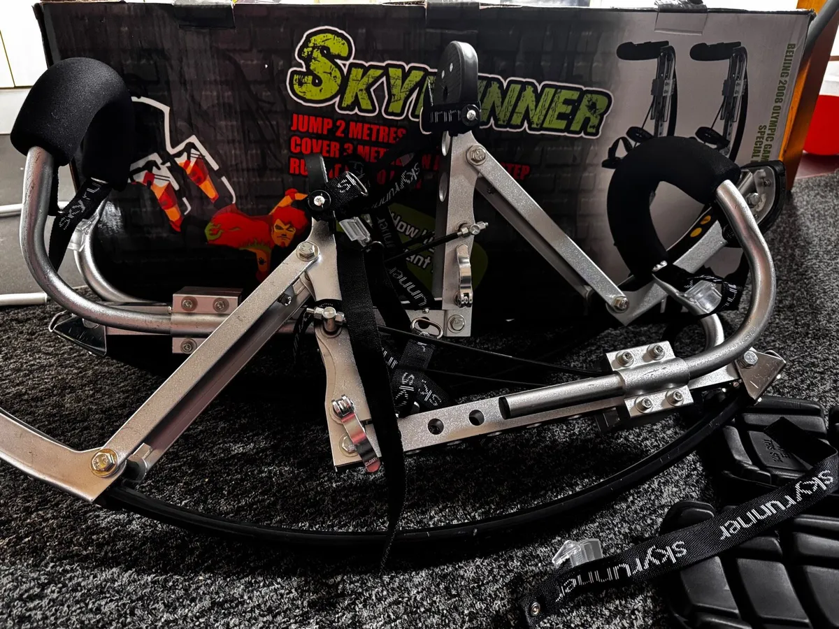 SkyRunner Jumping Stilts – Like New – Adult Size - Image 3
