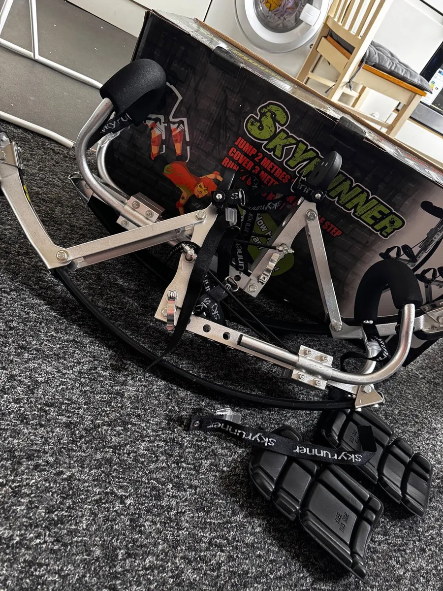SkyRunner Jumping Stilts – Like New – Adult Size - Image 4