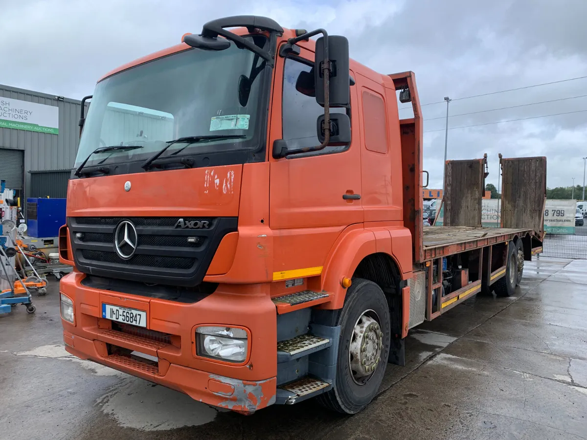 BID ONLINE NOW - 2011 MERCEDES AXOR 6X2 PLANT TRUC - Image 1