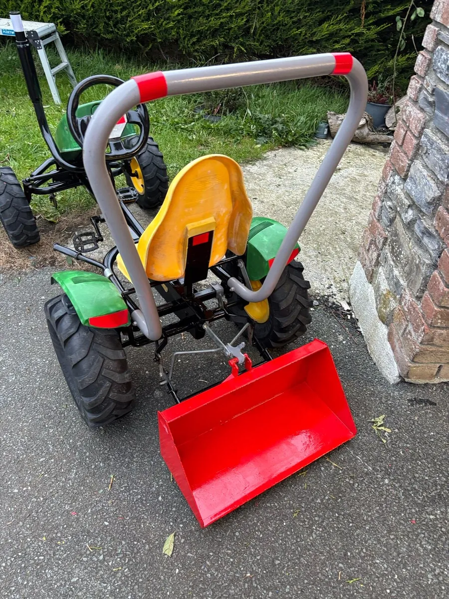 Berg Traxx John Deere go cart with rollbar - Image 2