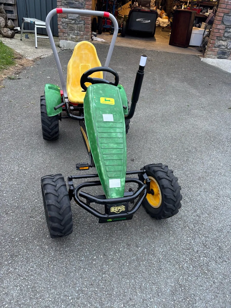 Berg Traxx John Deere go cart with rollbar - Image 3