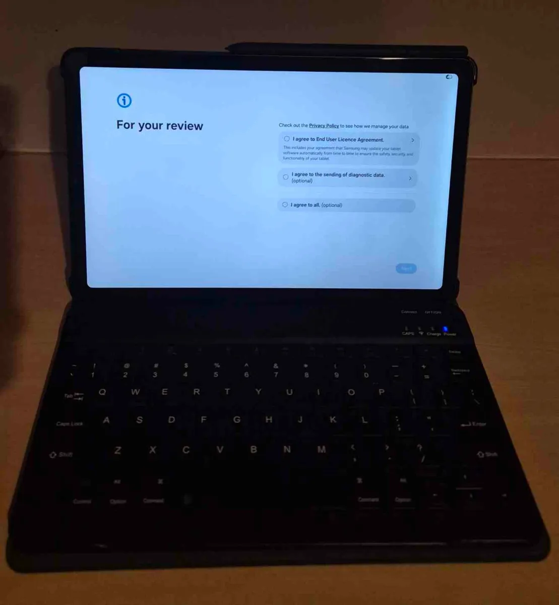 Samsung Galaxy Tab S6 Lite with Keyboard & Case - Image 2