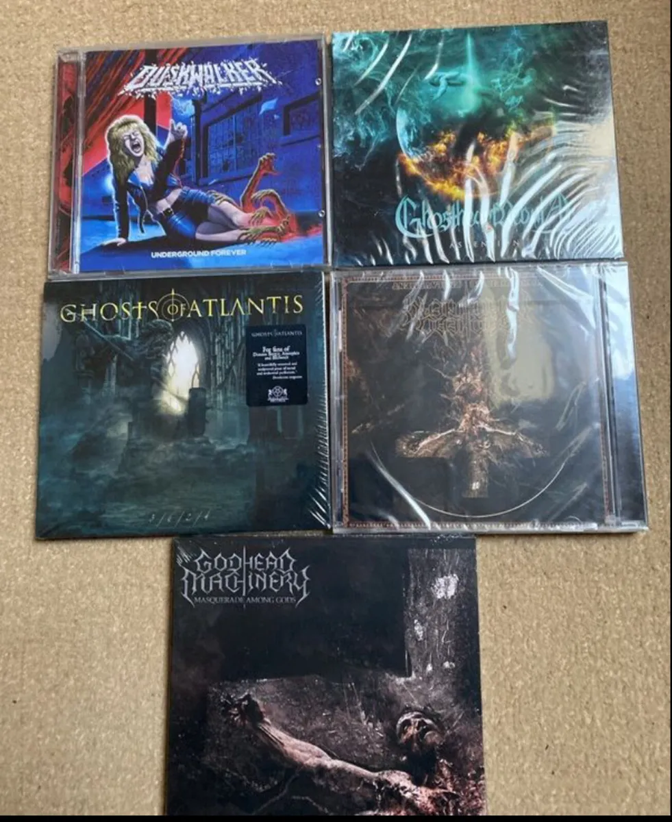 Metal new and sealed Cds - Image 1