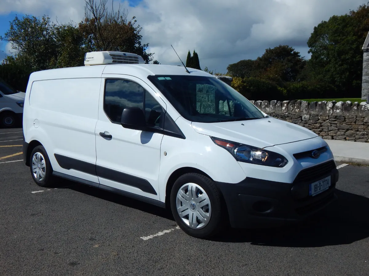 2018 Ford Transit Connect LWB Fridge Van CVRT 3/26 - Image 1