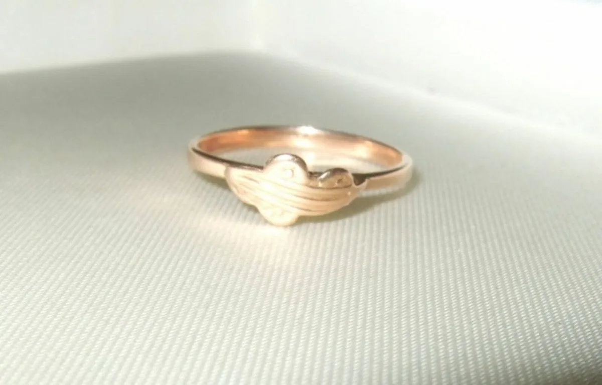 Vintage 14ct Gold Ring - Image 1