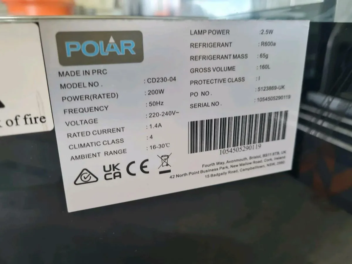 BRAND NEW Polar Countertop Glass Display Cabinet - Image 4