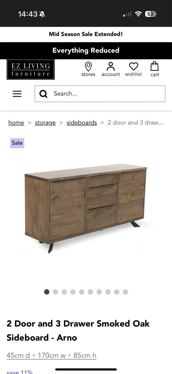 EZ Living Sideboard / Drawer - Arno - Image 1