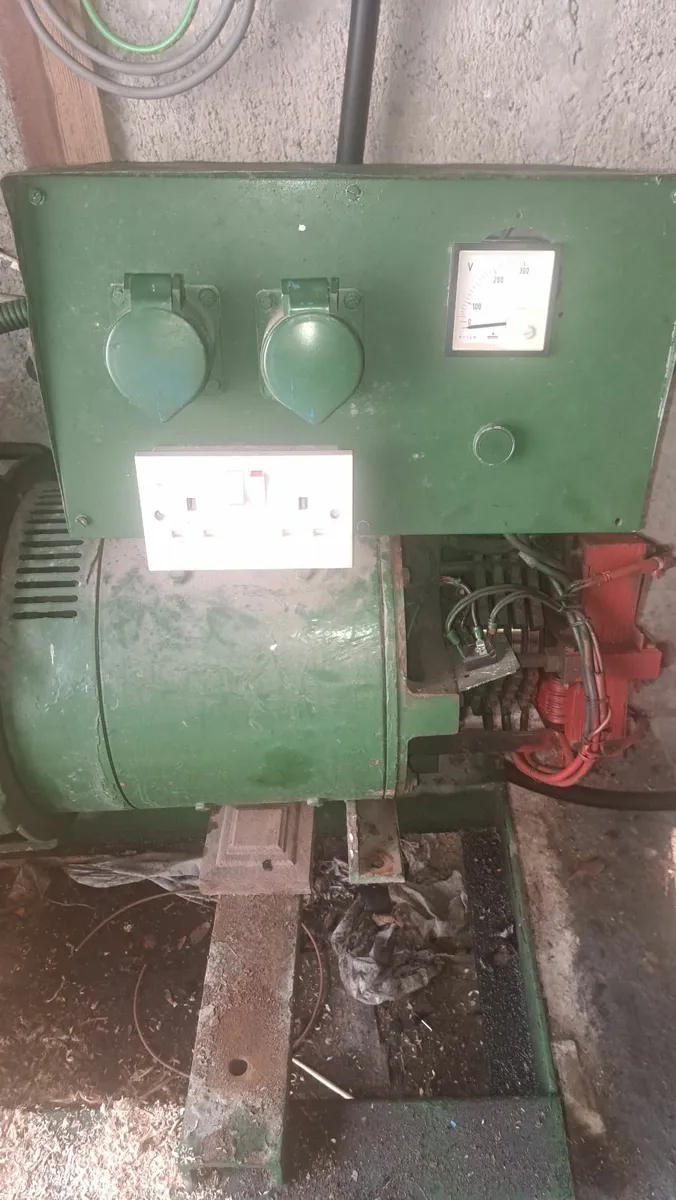 Lister 3 cyclinder diesel generator - Image 1