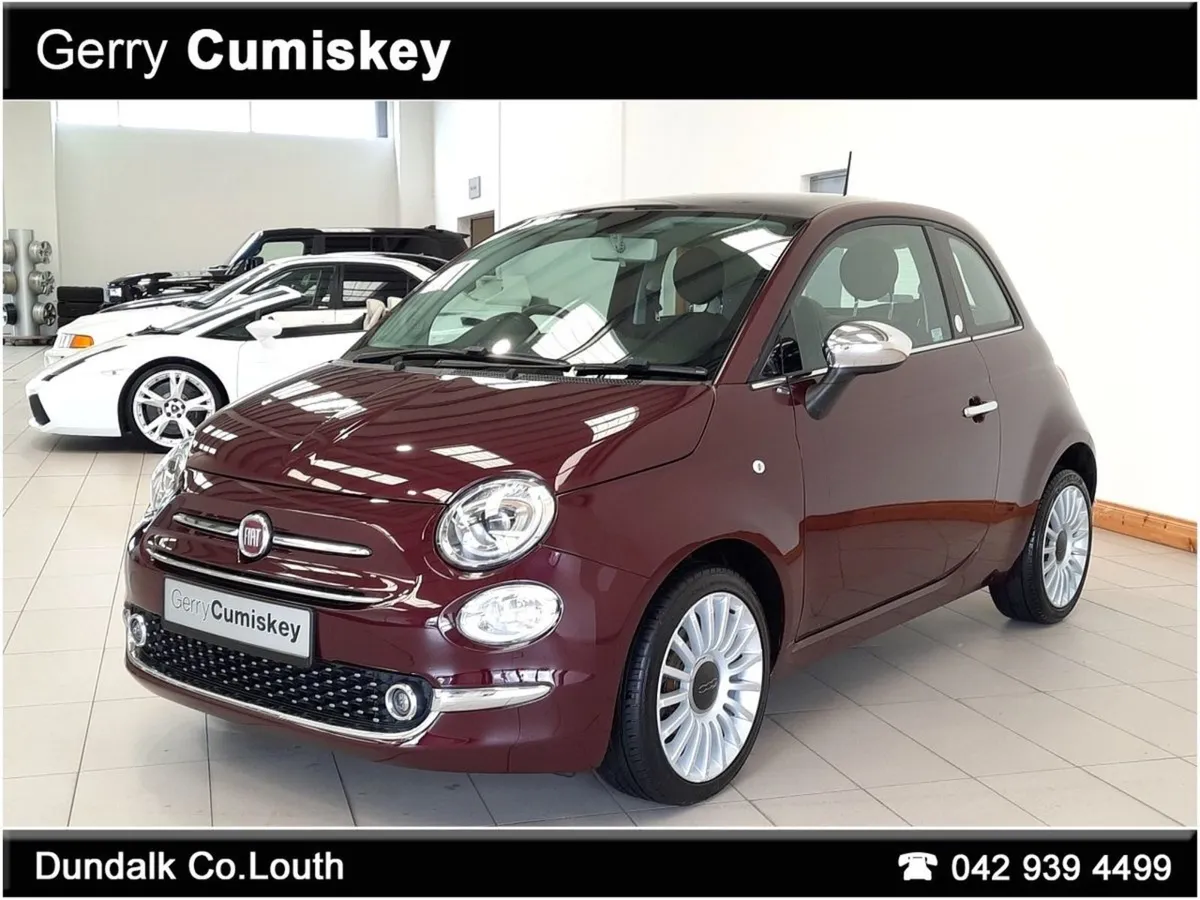 Fiat 500 Mirror 1.2 Panoramic Roof Leather Seats - Image 3