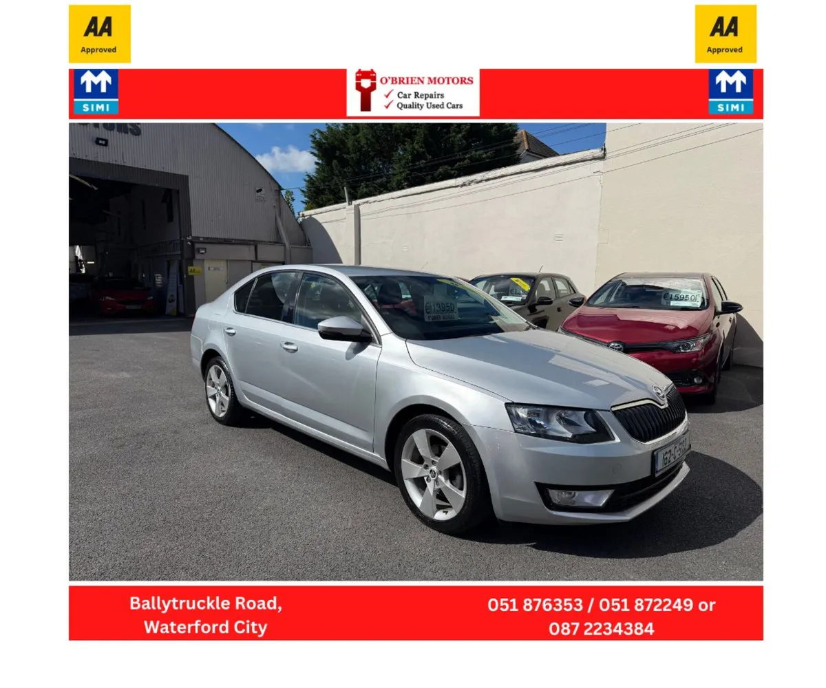 2016 Skoda Octavia Style 1.6 Turbo,Diesel, Silver, - Image 4